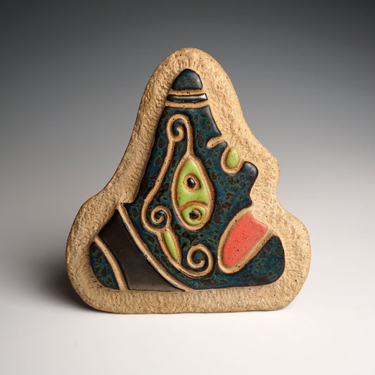 Cemi hecho en ceramica por Nana Abreu