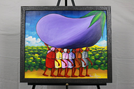Francis Paraison - Women Carrying Eggplant