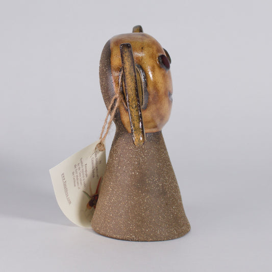 side view of ceramic figure by Nana Abreu