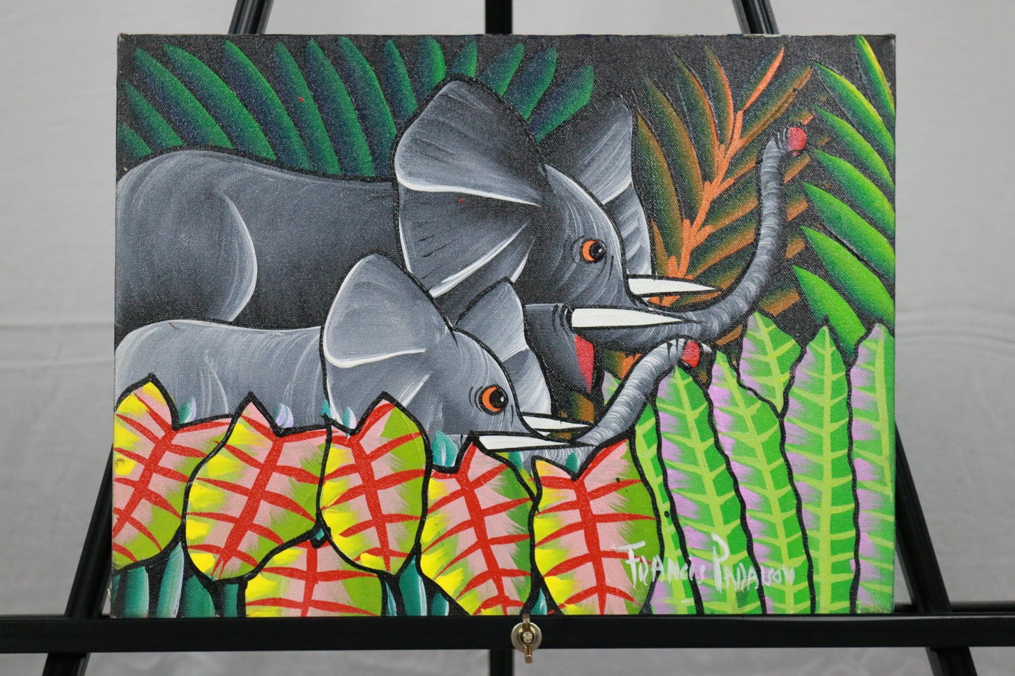 Francis Paraison - 2 Elephants