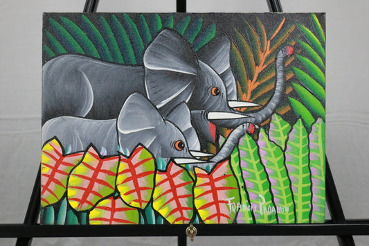 Francis Paraison - 2 Elephants