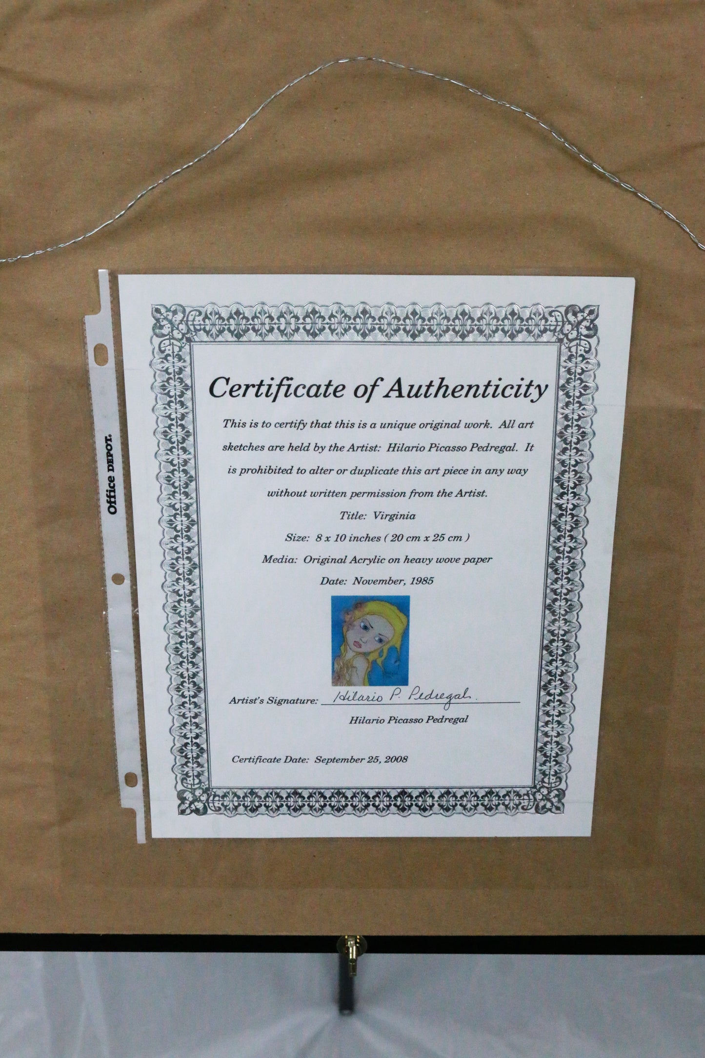 Hilario Pedregal - "Virginia"